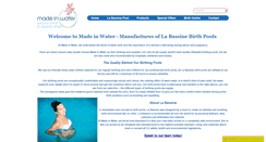 Desktop Screenshot of madeinwater.co.uk